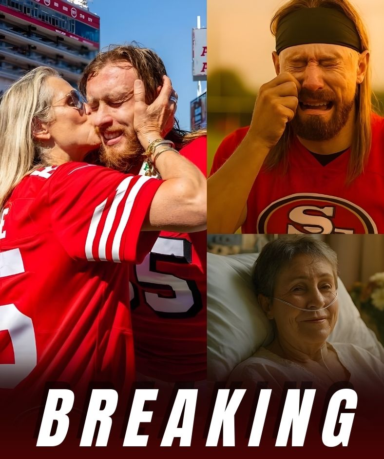 San Francisco 49ers fans are devastated as star tight end George Kittle and his family are faced with heartbreaking news regarding his mother .49vp