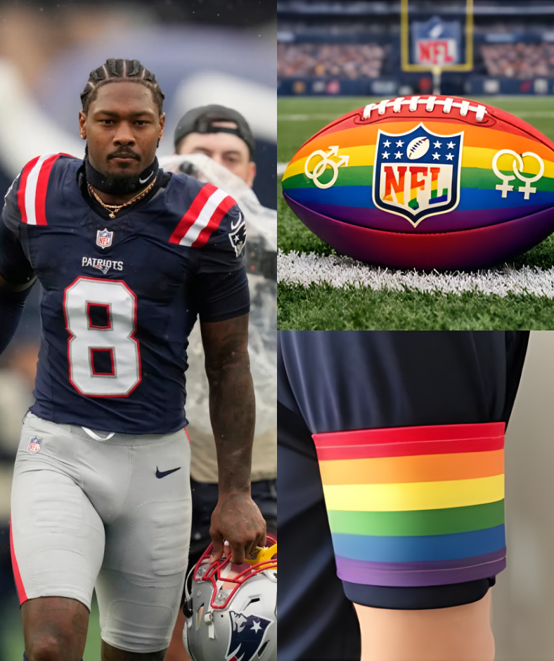 NFL CONTROVERSY ERUPTS: Stefon Diggs Linked to Heated Debate Over On-Field Symbolism with New England Patriots. 8386